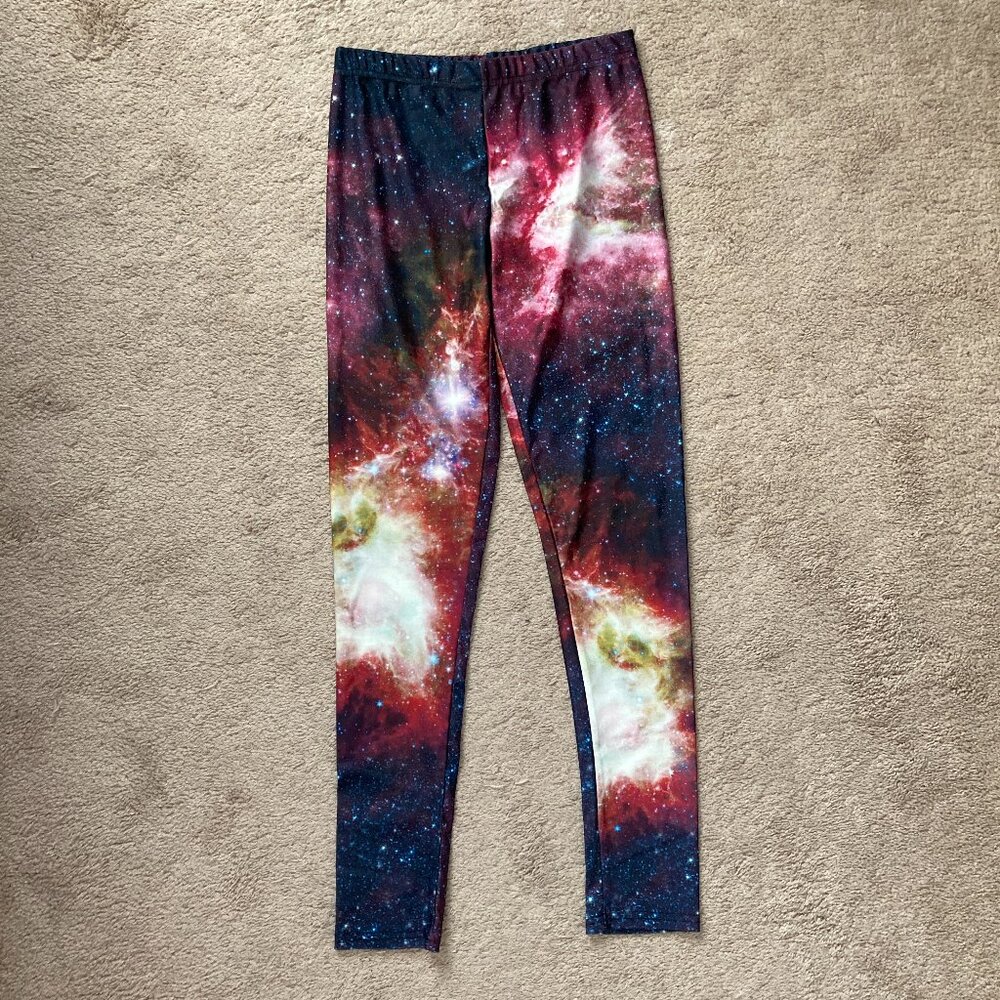 galaxy space leggings size XS/S
